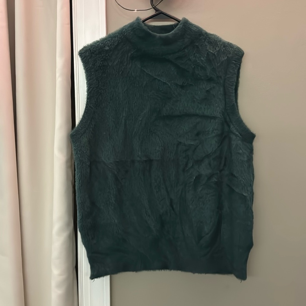 Rachel Zoe velvet vest